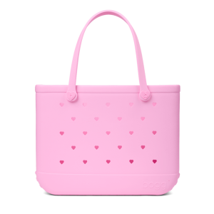 Original Bogg Bag - Cut Out Heart Pink Taffy
