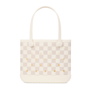 Baby Bogg Bag - Checkered Coconut/Mushroom