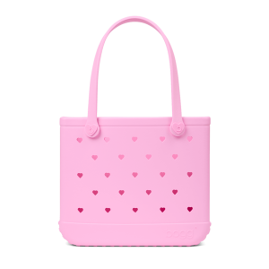 Baby Bogg Bag - Cut Out Heart Pink Taffy
