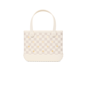 Bitty Bogg Bag - Checkered Coconut/Mushroom