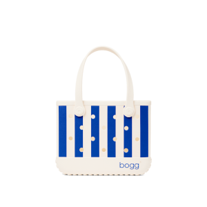 Bitty Bogg Bag - Mykonos Blue Stripe