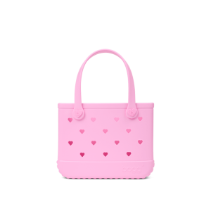 Bitty Bogg Bag - Cut Out Heart Pink Taffy