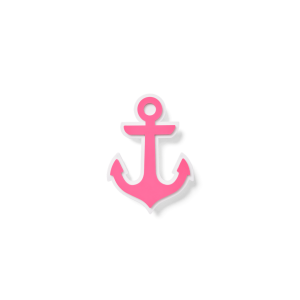 Bogg Bit - Pink Anchor